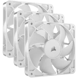 CORSAIR RS120 White, 120mm Fan, Triple Pack