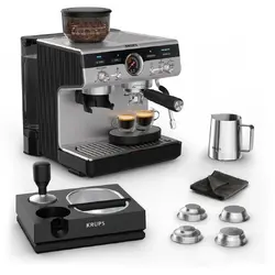 Кафемашина, Krups XP804T10 Esp Pump+Grinder Precision Plus