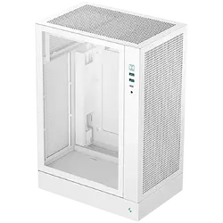 DeepCool CH170 PLUS WH, Mini Tower, Mini-ITX/Micro-ATX, 2xUSB3.0, 1xType-C Gen 2, 1xAudio/Mic, Mesh Panel, White, R-CH170-WHNGM0-G, 2Y