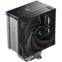 DeepCool AK500S DIGITAL SE, CPU Air Cooler, 1x120mm FK120 PWM FDB Fan, ARGB, Digital Display, 5 Heatpipes, Fluid Dynamic Bearing, Black, LGA1851/1700/1200/1151/1150/1155, AMD AM5/AM4, 125x96x160 mm(LxWxH), R-AK500S-BKADMN-GJD, 3Y