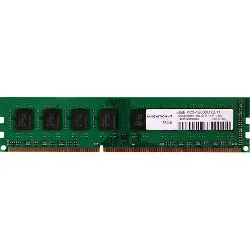 Памет Innovation IT 8GB DDR3 1600MHz, CL11, 1.5V Памет Innovation IT 8GB DDR3 1600MHz, CL11, 1.5V