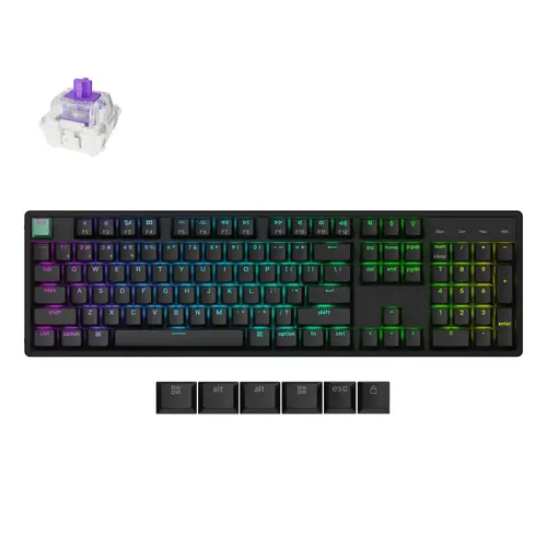 Геймърска безжична Механична клавиатура Keychron K10 HE Magnetic Switch - Standard Edition