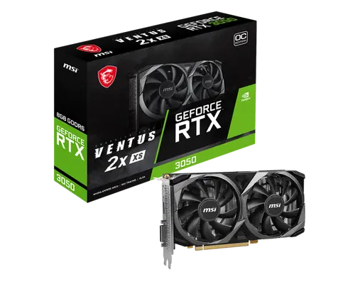 Видео карта, MSI RTX3050 VENTUS 2X XS 8G OC Видео карта, MSI RTX3050 VENTUS 2X XS 8G OC