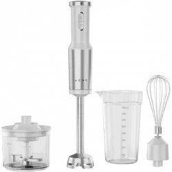 Hand Blender, 1200W in CB, White, Tiger Teeth Cutter, Whisk, Food Processor, Cup