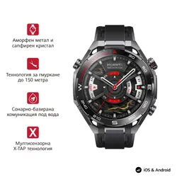 Часовник, Huawei Watch Ultimate 2 March-B19 Black