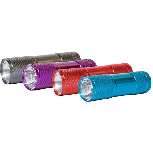 МЕТАЛНИ ЦВЕТНИ ФЕНЕРЧЕТА + 3 AAA БАТЕРИИ COLOR METAL LIGHT EVEREADY ENERGIZER