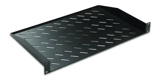 Тава за шкаф Lande LN-RAF-RMO-1U25-BL, 19“ 1U,  D=250mm