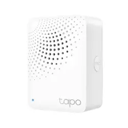 TP LINK интелигентен хъб със звънец H100, аларма, координира се с интелиг. сензори Tapo, свързва до 64 интелиг. у-ва, звънец, Wi-Fi