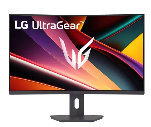 Монитор, LG 32G600A-B, 31.5" UltraGear Curved Gaming VA, AG, 1ms, 180Hz, 3000:1, 300cd/m2, QHD (2560x1440), AMD FreeSync, Dynamic Action Sync, HDR 10, sRGB 99%, HDMI, DisplayPort, Tilt, Headphone out,  Black