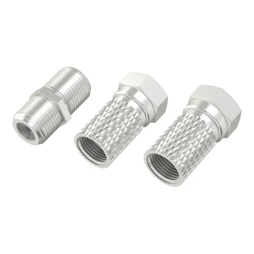 HAMA Комплект адаптери за сателитен приемник, 2 x F-Plugs and F-Sockets