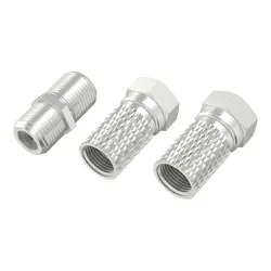 HAMA Комплект адаптери за сателитен приемник, 2 x F-Plugs and F-Sockets