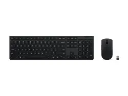 Комплект, Lenovo Professional Wireless Rechargeable Combo Keyboard and Mouse-Bulgarian