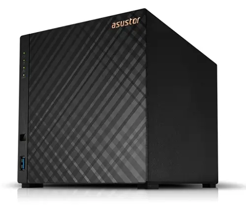 Мрежов сторидж, Asustor AS1204T, 4 bay NAS, Realtek RTD1619B, Quad Core, 1.7 GHz, 1GB DDR4 (not expandable), 2.5GbE x1, 3 x USB 3.2 Gen 1, WOW (Wake on WAN), System Sleep Mode, Black Мрежов сторидж, Asustor AS1204T, 4 bay NAS, Realtek RTD1619B, Quad Core, 1.7 GHz, 1GB DDR4 (not expandable), 2.5GbE x1, 3 x USB 3.2 Gen 1, WOW (Wake on WAN), System Sleep Mode, Black
