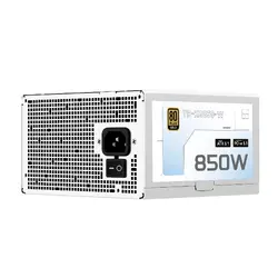 Thermalright захранване PSU ATX 3.1 850W Gold, Full Modular - TR-KG850-W White