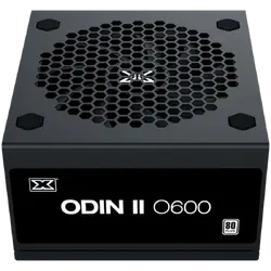 Xigmatek Odin II 600W (Black, AC 230V, DF APFC, Black Cable, 80PLUS, 120mm Fan, EU Power Cord, Color Box)