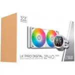 Xigmatek LK Pro 240 Digital Arctic (WH AIO,Digital LCD Pump & 240mm PWM Fan,Mini ARGB Controller,Intel & AMD & 20xx)