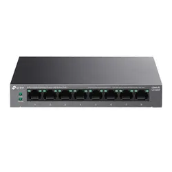 Комутатор TP-LINK LS108GP, 8 гигабитни порта PoE+, метален, desktop