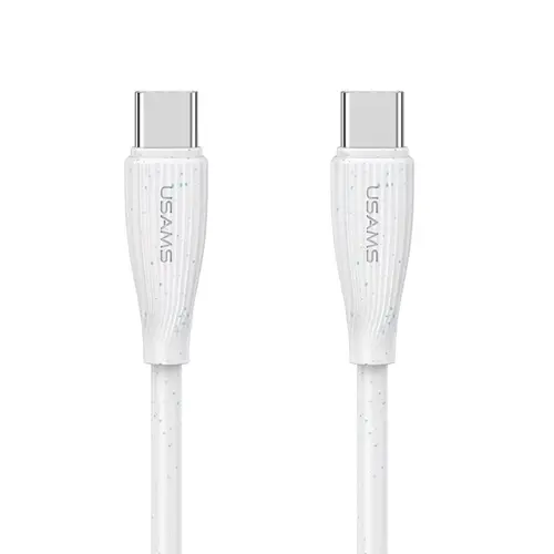 Кабел за бързо зареждане и данни USAMS US-SJ716 Type-C To Type-C 60W Eco-friendly Data Cable
