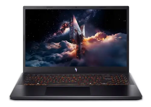 Лаптоп, Acer Nitro V15,ANV15-52-93HH,Intel Core i9-13900H(14C/20T, up to 5.40 GHz, 24MB), 15.6" FHD (1920X1080) IPS 165Hz, 32GB DDR4, 1024GB PCIe NVMe SSD, RTX 5060 8GB GDDR7  572 AI TOPS, WiFi AX, BT.5.2, HD Cam, KB Backlit, Linux , Shale Black