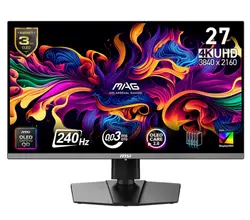 Монитор, MSI MAG 272UP QD-OLED X24 Gaming Monitor, 26.5