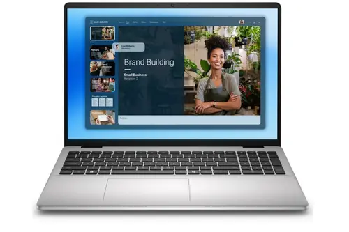 Лаптоп, Dell 16 DC16251, Intel Core 7 150U (10 cores, up to 5.4 GHz), 16.0" FHD+(1920x1200) AG 300nits, 16GB, 2x8GB, DDR5, 5200 MT/s, 512GB M.2 PCIe, Intel Graphics, Cam, FPR, Wi-Fi 6E, Backlit Kb, Win 11 Pro, Silver,Aluminium, 3Y PS Лаптоп, Dell 16 DC16251, Intel Core 7 150U (10 cores, up to 5.4 GHz), 16.0" FHD+(1920x1200) AG 300nits, 16GB, 2x8GB, DDR5, 5200 MT/s, 512GB M.2 PCIe, Intel Graphics, Cam, FPR, Wi-Fi 6E, Backlit Kb, Win 11 Pro, Silver,Aluminium, 3Y PS