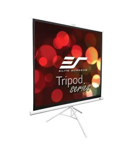 Екран, Elite Screen T99NWS1 Tripod, 99" (1:1), 177.8 x 177.8 cm, White