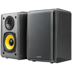 Edifier R1010BT Bookshelf Speakers, Bluetooth V5.1, Dual RCA Inputs, 4-inch  Mid-Bass Drivers 0.5-inch Tweeters, 24 W RMS, Black