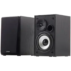 Edifier R980T 2.0 Bookshelf Speakers, Dual RCA and 3.5mm headphone output, 0.5-inch Tweeters, 4-inch Bass Drivers, 24W (RMS), Black