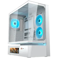 COUGAR CFV235 Vision PC Case, Mid Tower, White