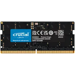 Crucial 32GB DDR5-5600 SODIMM CL46 (16Gbit) Tray