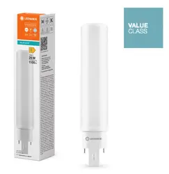 DULUX LED ЛАМПА D/E26 HF & AC MAINS V 10W 840 G24Q-3 LEDVANCE
