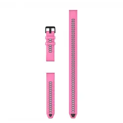Garmin QuickFit® 20 силиконова каишки - Pink Aurora (комплект за гмуркане от 3 части) 010-14409-00