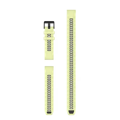 Garmin QuickFit® 22 силиконова каишки - Citron (комплект за гмуркане от 3 части) 010-14411-01 Garmin QuickFit® 22 силиконова каишки - Citron (комплект за гмуркане от 3 части) 010-14411-01