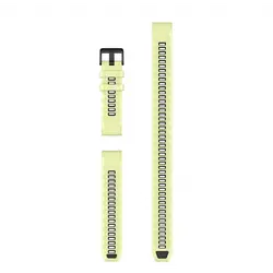 Garmin QuickFit® 22 силиконова каишки - Citron (комплект за гмуркане от 3 части) 010-14411-01