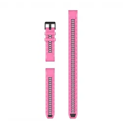 Garmin QuickFit® 26 силиконова каишки - Pink Aurora (комплект за гмуркане от 3 части) 010-14409-02