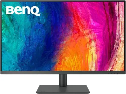 Монитор, BenQ PD3205U 32" IPS 4ms 3840x2160 4K, DesignVue Designer Mon,100% sRGB,PIP/PBP,CAD/CAM,Disp Pilot,Flicker-free,LBL,1000:1,20M:1 DCR,10 Bit,250cd/m2,USB C(PowerDelivery 90W),HDMI,DP,miniDP,USB Hub, PIP/PBP,KVM,Card R/W,2x2.5W,HAdj.,Swivel,Pivot,Tilt,Gray