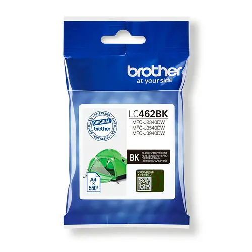 Консуматив, Brother LC462BK Black Ink Cartridge for MFC-J2340DW/J3540DW/J3940DW