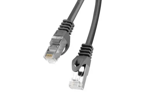 Кабел, Lanberg patch cord CAT.6 FTP 3m, black Кабел, Lanberg patch cord CAT.6 FTP 3m, black
