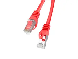 Кабел, Lanberg patch cord CAT.6 FTP 3m, red
