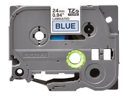 Консуматив, Brother TZe-551 Tape Black on Blue, Laminated, 24mm, 8 m - Eco