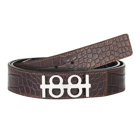 Мъжки колан с лого - CERRUTI - 110см