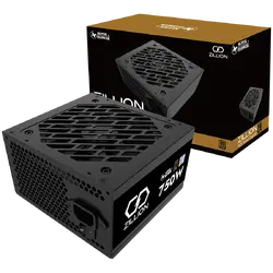 Super Flower Zillion DB Bronze 750W ATX 3.1 80 Plus Bronze, Flat Black Cables, 120mm Fan, 3 Year Warranty