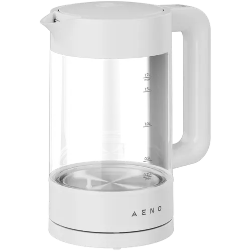 Electric Kettle, white, 220-240V, 1850-2200W, 1.7L, Keep warm 30 min, 40,60,80,90,100, console in Handle