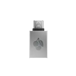 АДАПТЕР CHERRY - USB-A към USB-C - Silver - PN 61710036