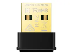АДАПТЕР TP-LINK ARCHER T3U NANO - Black - PN TPLACT3UN