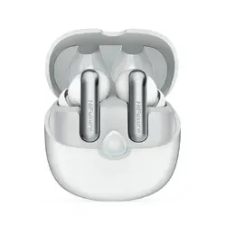 Слушалки, HiFuture SonicAir White, 4MICS ENC, 35 Hours Playtime,  Wireless 5.3, 10MM Driver, Soft Bass, Comfort Fit