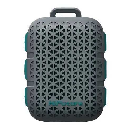 Тонколони, HiFuture Pocket S Grey,  Bluetooth 5.4, IPX7 Waterproof, 5W Output, Pair to Play (TWS Mode), Up to 8 Hours Playtime, Support Clip for Wear, Support Magnetic