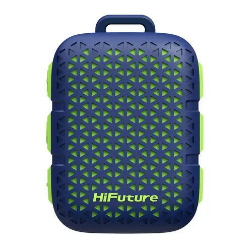 Тонколони, HiFuture Pocket S Blue,  Bluetooth 5.4, IPX7 Waterproof, 5W Output, Pair to Play (TWS Mode), Up to 8 Hours Playtime, Support Clip for Wear, Support Magnetic