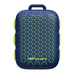 Тонколони, HiFuture Pocket S Blue,  Bluetooth 5.4, IPX7 Waterproof, 5W Output, Pair to Play (TWS Mode), Up to 8 Hours Playtime, Support Clip for Wear, Support Magnetic