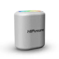 Тонколони, HiFuture Vocalist100 Black, 20W Output, Karaoke Enable, Two Wireless Microphone, 4000mAh Battery (Support Power Bank), RGB Lighting, Pair to Play (TWS Mode), Bluetooth 5.3